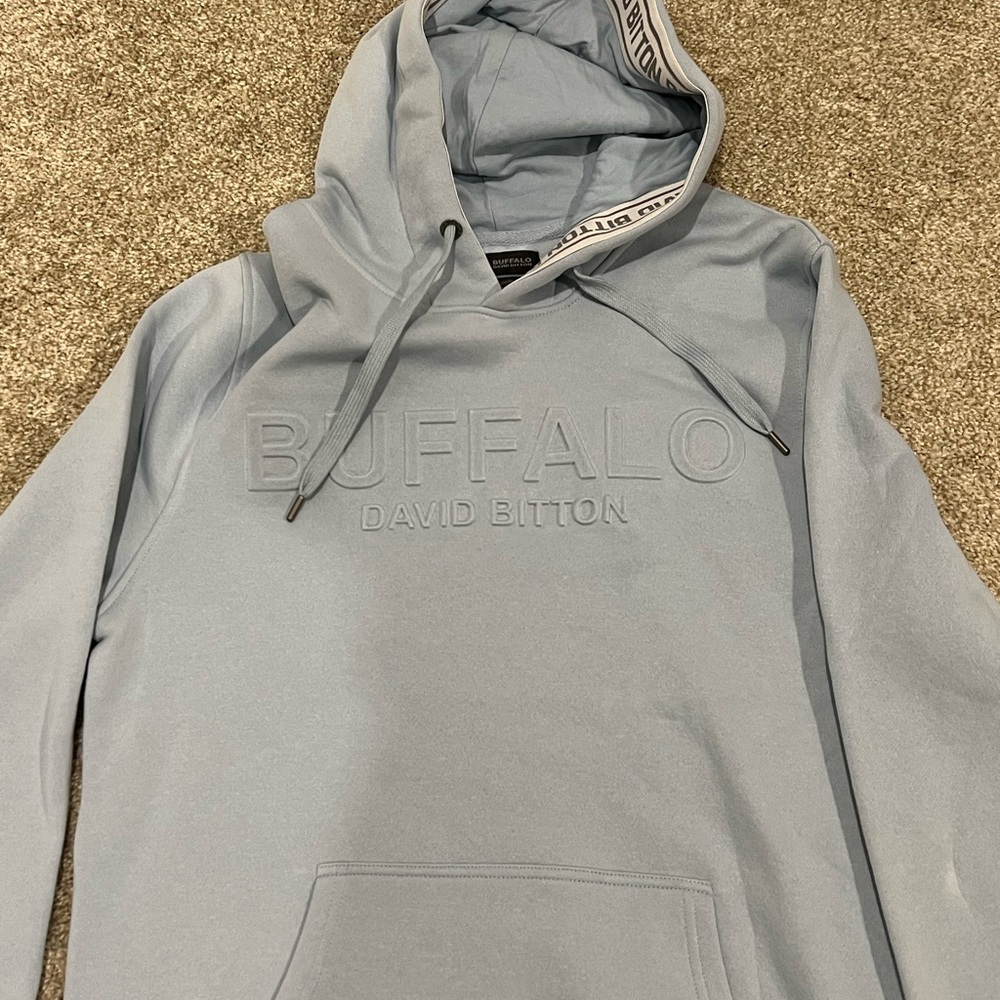Buffalo David Bitton Men's Blue Hoodie